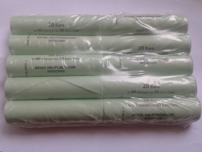 Rollenpaket 10 Rollen 50 cent 2025 München D 10er Lage 50 cent 2025 Rollen München D