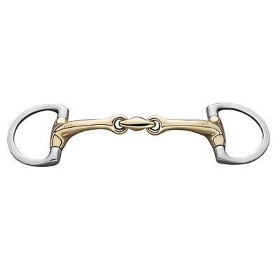 Sprenger Dynamic RS Pony Island Olivenkopfgebiss mit D-förmigem Ring 14 mm Sensogan