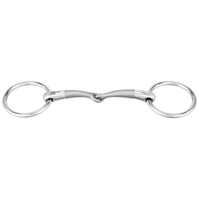 Sprenger Satinox Pony Wassertrense 12 mm einfach gebrochen Edelstahl