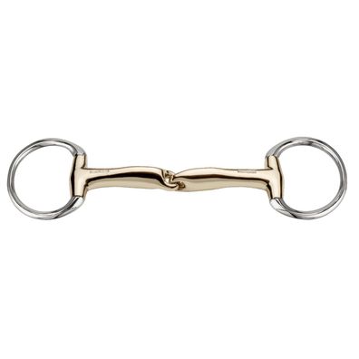 Sprenger novocontact Olivenkopf Unterlegtrense 14 mm einfach gebrochen Sensogan