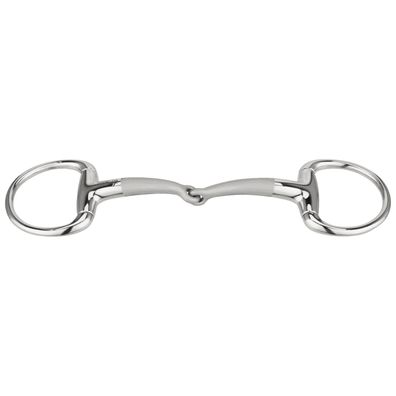 Sprenger Satinox Olivenkopf Unterlegtrense 14 mm einfach gebrochen Edelstahl