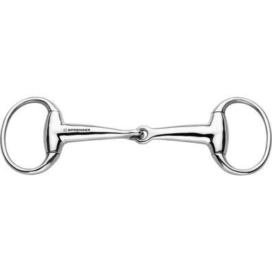 Sprenger Olivenkopf 18 mm Mundstück hohl einfach gebrochen Edelstahl