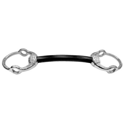 Sprenger Aufzieh Olivenkopf Stangengebiss 16 mm Hartcarbon mit Aufziehringen