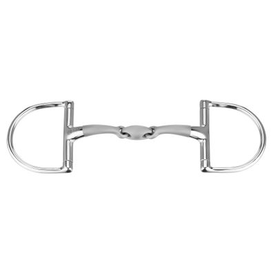 Sprenger Satinox Pony D Ring 14 mm doppelt gebrochen Edelstahl