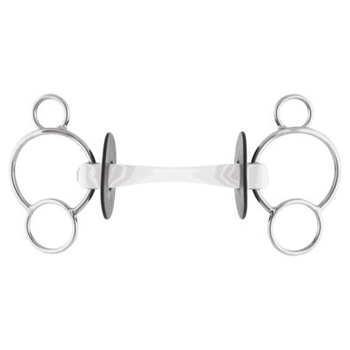 Sprenger Nathe 3Ring Gebiss 20 mm mit biegsamer Stange Thermoplast