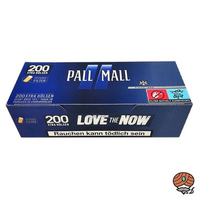 Pall Mall Blue Xtra Filterhülsen 200 Stück