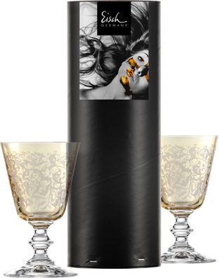 Eisch Vorteilset 2 Stück 2 Weissweingläser 586/2 in Geschenkröhre Toulouse 1586502