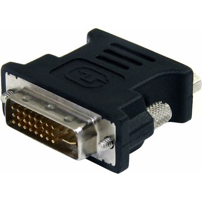 Startech. Com Dvi To Vga Cable Adapter - Black - M/F - Dvi-I To Vga Converter