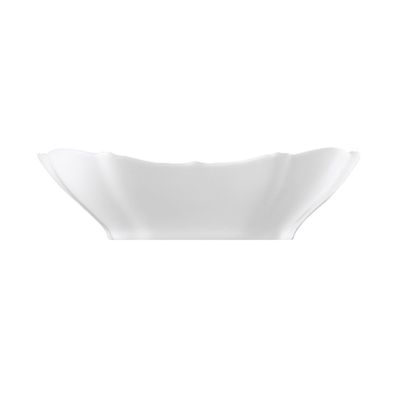 Hutschenreuther Schüssel 20 cm eckig Baronesse Weiss 02033-800001-13170