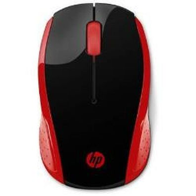 Wireless Maus 200 (schwarz/rot)