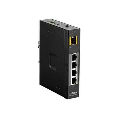 D-Link Dis-100G-5Psw 5Port Unmanaged L2 Gb Poe Indust Sw