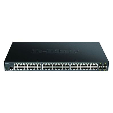 Switch 440mm D-Link DGS-1250-52XMP 4 * SFP+/48 * GE PoE+ retail