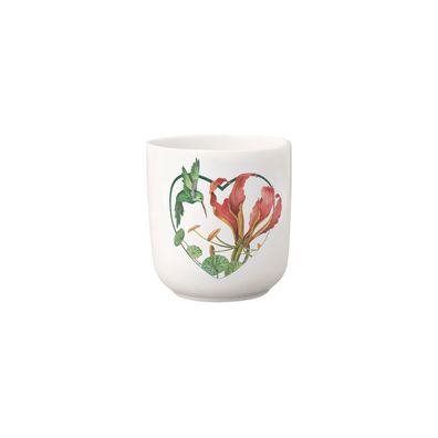 Villeroy & Boch Vorteilset 4 Stück 275 Becher Avarua weiß 1016889653 und Geschenk