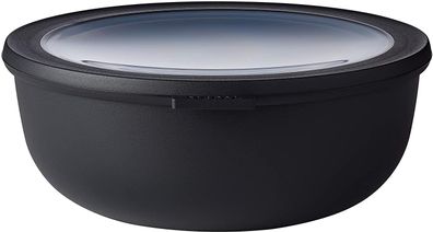 Mepal 4 Stück multischüssel cirqula rund 2250 ml - nordic black 106216041100