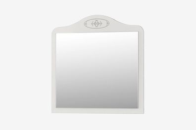 Wandspiegel Pearl in Weiß