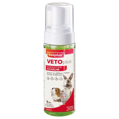 Beaphar VETOplus Parasiten Schaum für Nager und Kleinsäuger - 150 ml