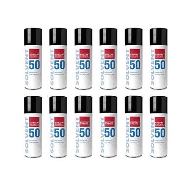 12 Dosen Kontaktchemie Solvent 50, Etikettenlöser 200ml, # 81009