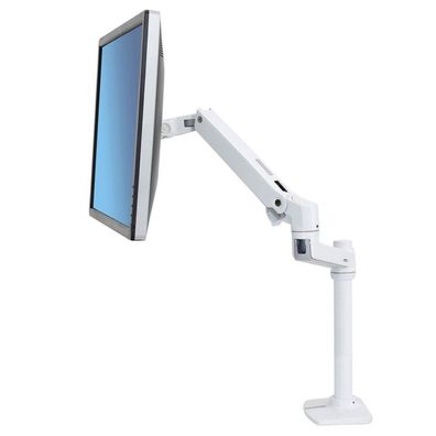 LX Monitor Arm mit hoher Säule (weiß)