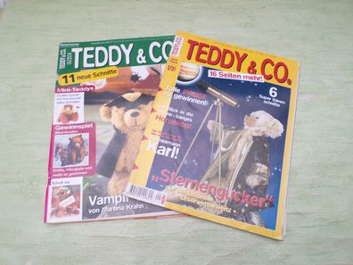 Teddy & Co HCM Bastelheft Bären nähen inkl Schnittmuster 2000er Jahre