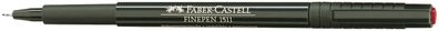 10x Faber-Castell 151121 Feinschreiber Finepen 1511 0,4 mm rot