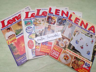 Lena Handarbeiten Individuell & kreativ Bastelheft / Zeitschrift DM-Zeit OZ-Verlag