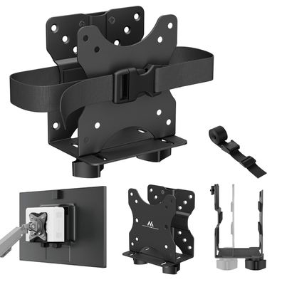 Halterung MC-115 Maclean Mini-PC-Halter Mini-Computerhalter VESA-Klemme