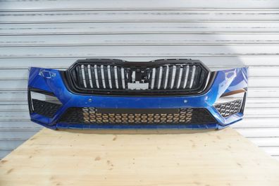 Skoda Octavia IV 4 RS VRS 5E3 Bj.20- Stoßstange Vorne Blau PDC SRA