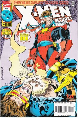 X-Men Adventures (Vol. 3) # 6 (John Hebert & Jerry Bingham) (USA, 1995)