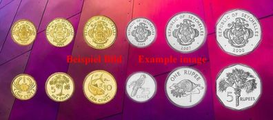 Seychellen / / /YCHELLES KMS. 1990-2012 Unc 6 Münzen 6395#