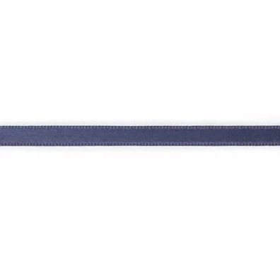 4m Satinband - 6mm breit - marine