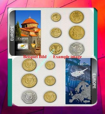 Zypern / Cyprus KMS. 2004 Unc im Blister 6795#