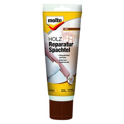 MOLTO HOLZ Reparaturspachtel 0.33 KG Holzspachtel Fertigspachtel Spachtelmasse