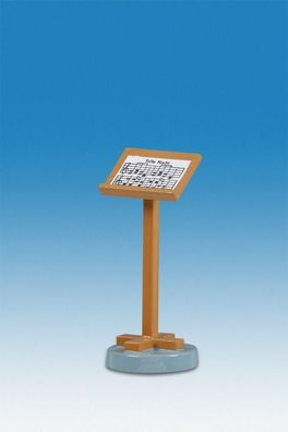 Holzständer Notenständer für Petrus Höhe 6cm NEU Holzengel Instrument Seiffen Erz