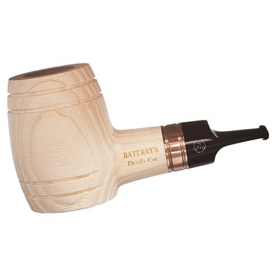 Rattray's Pfeife, Devil's Cut G Natural, Esche, gewachst, 9mm Filter
