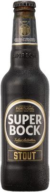 12 x 0,33 l Flaschen Super Bock Stout - Das Kultbier aus Portugal Beer