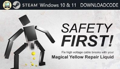 NEU PC Computer Spiel Safety First für Windows 10 11 STEAM Download Code Key NEW