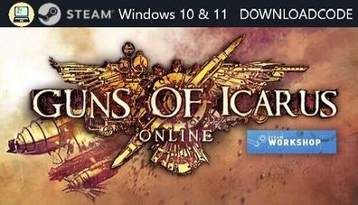 NEU PC Computer Spiel Guns of Icarus Online für Windows 10 11 STEAM Download Key