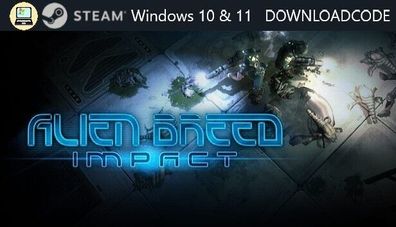 NEU PC Computer Spiel Alien Breed Impact für Windows 10 11 STEAM Download Code