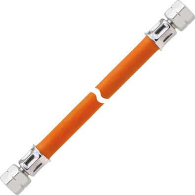 GOK Gasschlauch 500 cm Camping Schlauch 2X 1/4" Linksgewinde bis -30°C Propan