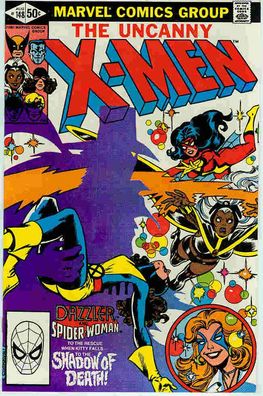 Uncanny X-Men # 148 (Dave Cockrum) (guests: Spiderwoman, azzler) (USA, 1981)
