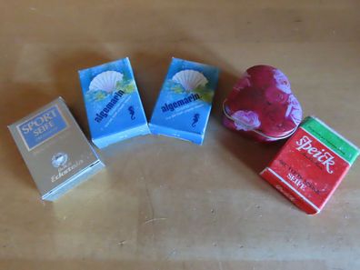 Seifenstück klein Speick Sport seife 2x algemarin Herz in Dose