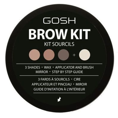 Praezises Augenbrauen-Styling-Kit fuer ein natuerliches Aussehen - 001 Schattierung