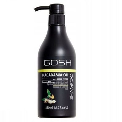 Gosh Haarshampoo mit pflegendem Macadamia-Oel, 450 ml