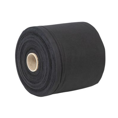 Showgear Dekomolton 160 g/m² Schwarz - 0,20 x 60 m (B x L)