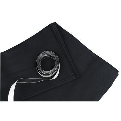 Showgear Stage Skirt Stagemolton 320 g/m² Schwarz