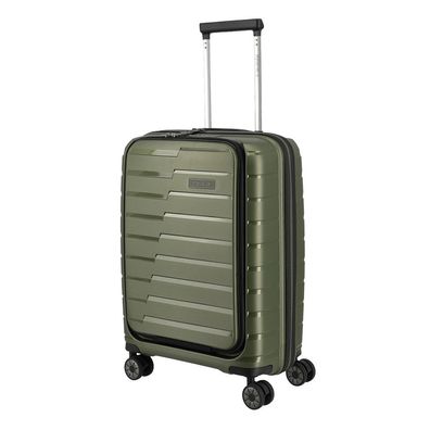 Travelite Airbase 4w Trolley S Vortasche 075346, olive, Unisex