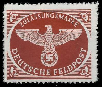 Deutsches REICH Feldpost Nr 2By postfrisch X99A272