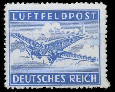 Deutsches REICH Feldpost Nr 1By postfrisch X99A28E
