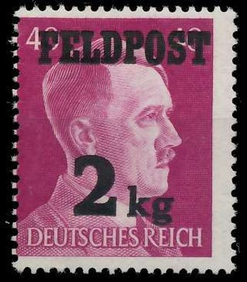 Deutsches REICH Feldpost Nr 3g postfrisch X99A2B2
