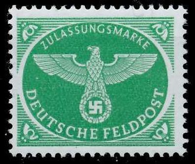 Deutsches REICH Feldpost Nr 4y postfrisch X99A2AE